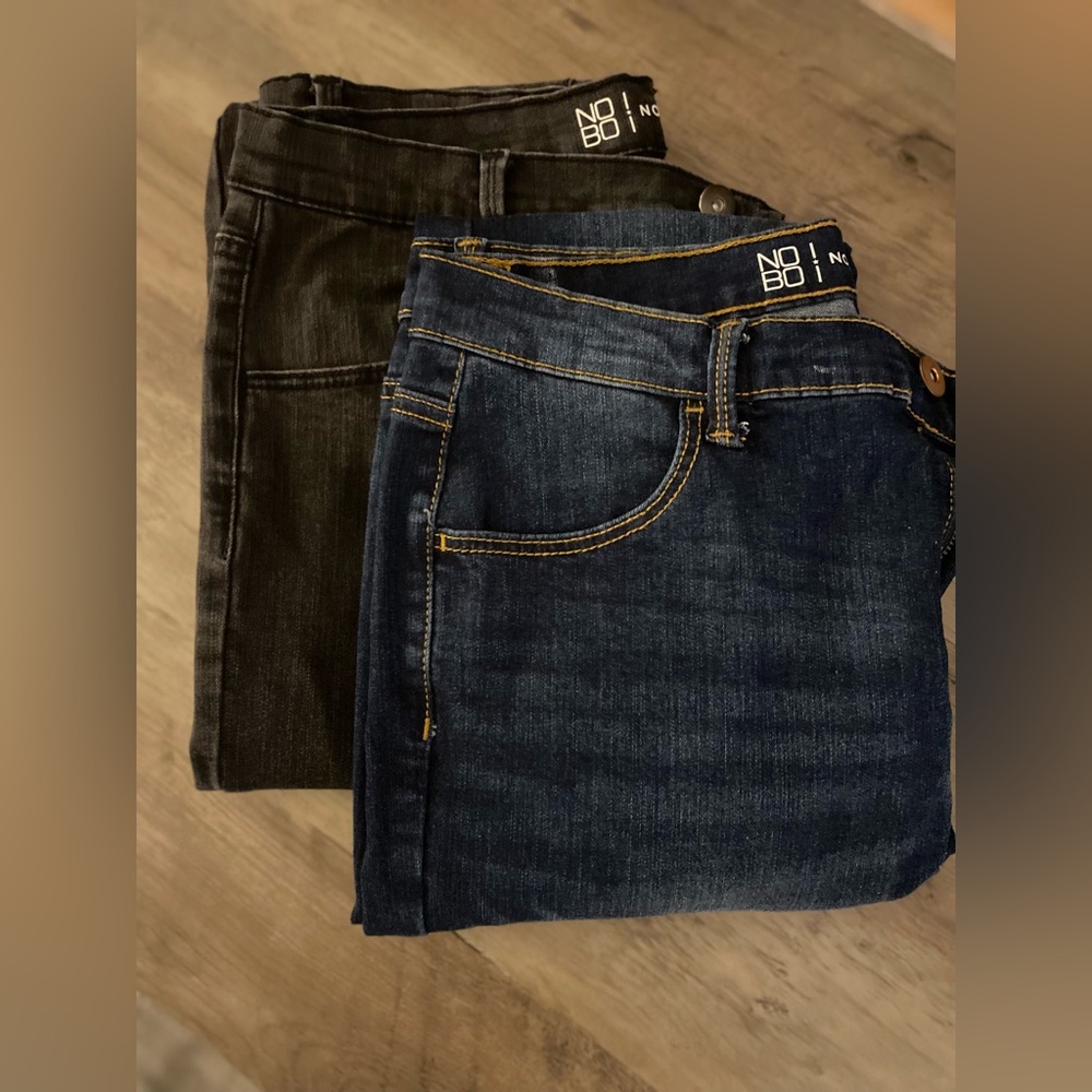 No Boundaries Bundle of 2 High Rise Skinny Jeans Juniors Size 15